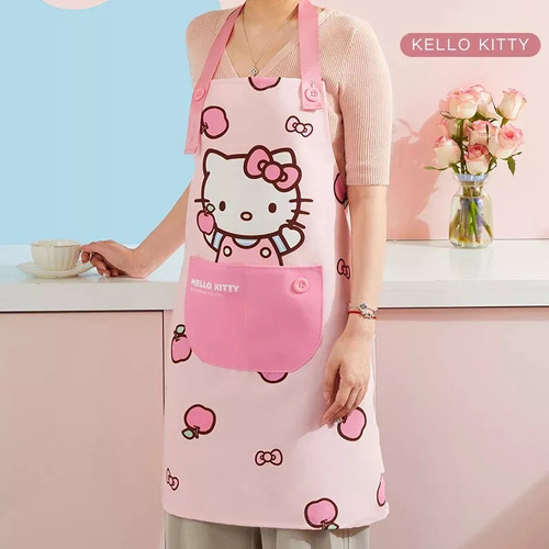 Delantales De Cocina Sanrio Kawaii Hello Kitty Melody Para M