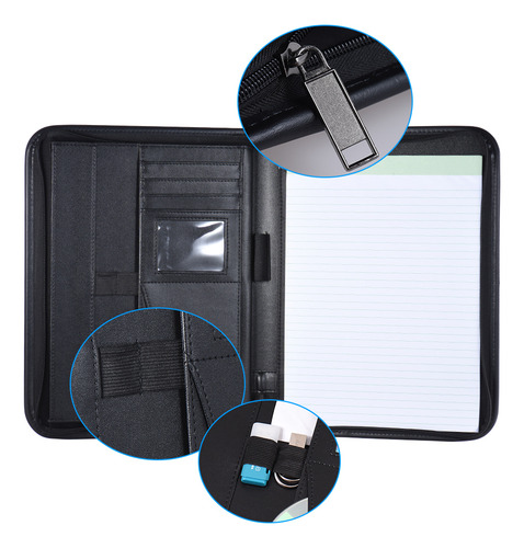 Funda De Documentos Para Hombre, Funda Organizadora De Docum