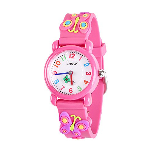 Reloj Infantil Impermeable Con Dibujos 3d - Regalo Perfecto