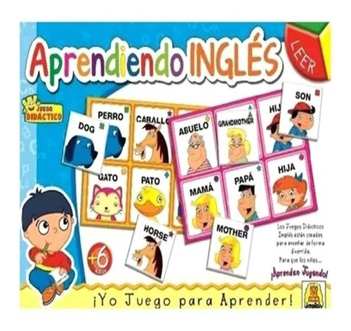 Juego De Mesa Didactico Ingles Implas Cod 315