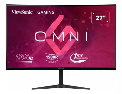 Monitor Gamer Curvo Viewsonic Vx2718 27'' 2k Qhd 1440p 165hz