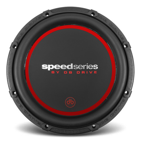 Subwoofer Db Drive Spw12d4 Speed Series 12 Pulgadas 1250 Watts Máximo 600 Watts Rms 4 Ohms Doble Bobina Color Negro