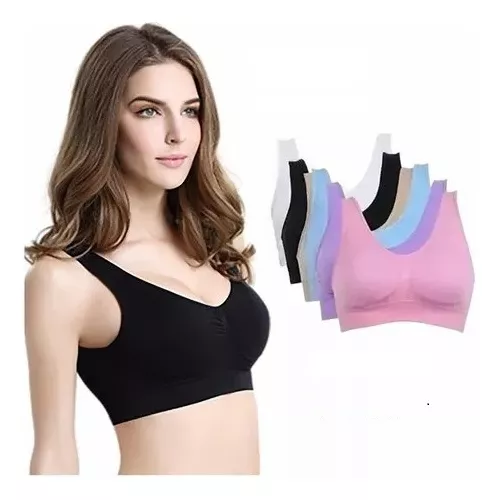 Corpiño Top Deportivo Arena Sports Bra Hera (D-Cup) - Negro — BTU