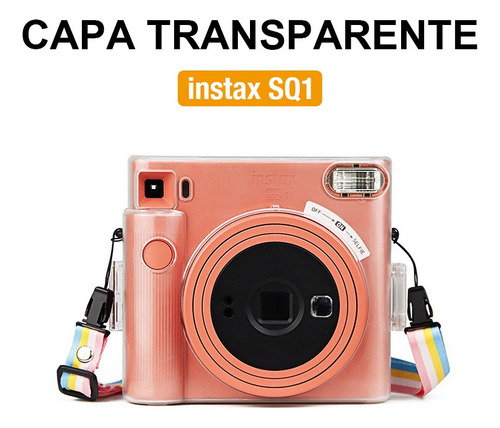 Funda Transparente Instax Sq1 Funda Protectora Cámara