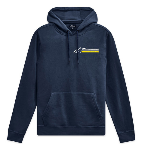 Jaqueta Moletom Alpinestars Par Hoodie Azul Marinho 