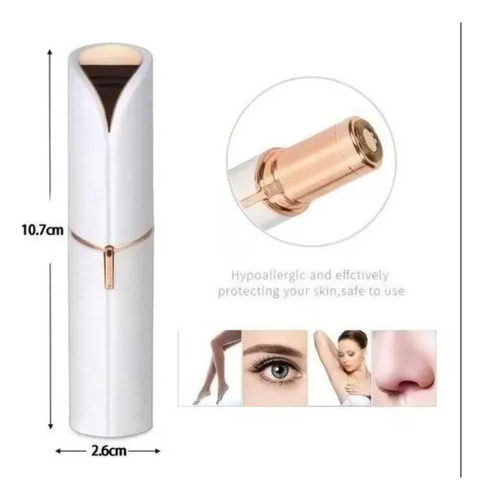 Depiladora Facial Removedor De Vello Sindolor Recargable Usb