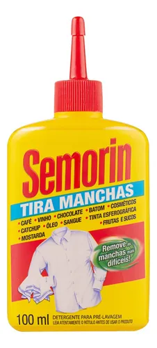 comprar Tira manchas branqueador Semorin Pré-Lavagem líquido en frasco 100 ml