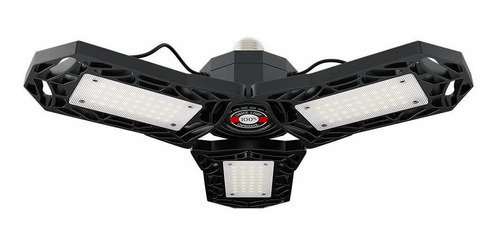 100w Led Luz De Garaje, 1000lm Led Tienda Luz Con 3 Paneles 