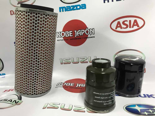 Kit Filtros Aire Aceite Gasoil Para Hyundai H100 L300 2.5 