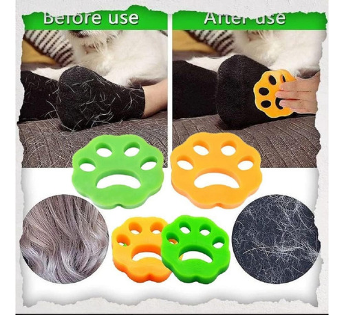 Removedor Pelusa Pelos Mascota Para Lavadora Reutilizable F Color A Escoger