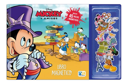 Libro Magnético Mickey Y Sus Amigos, De Disney. Editorial Novelty Ediciones Infantil, Tapa Blanda, Edición 1.0 En Español, 2023