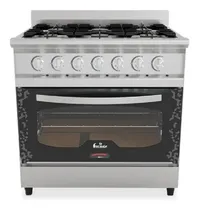 Comprar Cocina 6 Hornallas Versatil Eco Fornax 86 Cm Pta Vidrio