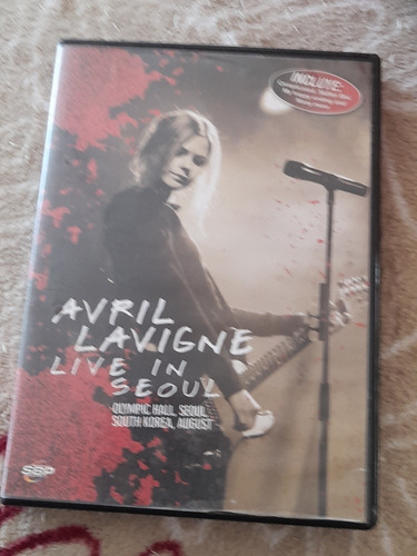 Dvd Avril Lavigne Live In Seoul 