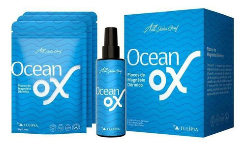 Ocean Ox Flocos De Magnésio Dérmico Facial Tulípia Momento de aplicação Dia/Noite Tipo de pele Normal