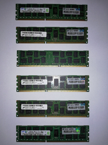 Memoria Ram 8gb 2rx4 Pc3l 10600r Ecc Reg