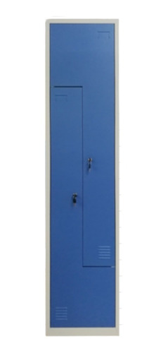 Lockers Casillero Metalico Metalico Puertas Azules Forma L 