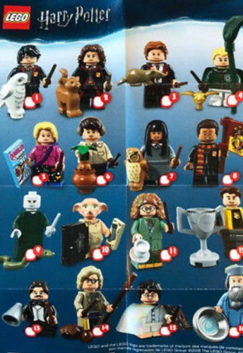 Lego Harry Potter Minifigura Serie-No.01 Harry Potter Nuevo Y Sellado 