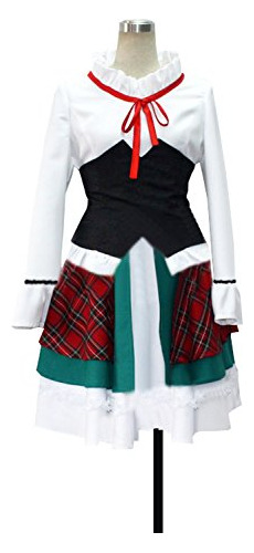 Maquillaje - Anime Code Geass C.c Cute Dress Cosplay Costume