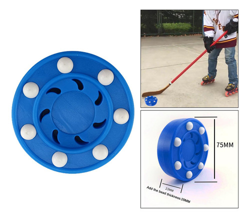 2 Roller Hockey Puck, Padrão De Hóquei Puck Com Controle