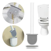 Comprar Cepillo Limpieza Inodoro Flexible Silicona Inodoro Wc Baño 