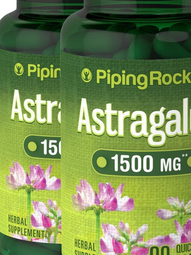 Astragalus 1500 Mg 90 Cáps. Piping Rock -