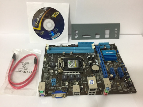 Placa Mãe Asus 1155 H61 Ddr3 Intel 2ª E 3ª Geração Cor Preta