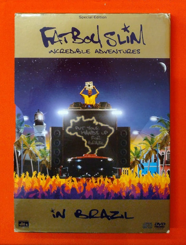 Dvd Fatboy Slim Incredible Adventures In Brazil