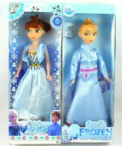 Comprar 2 Muñecas Elsa Y Anna Frozen Juguete Niña Barbie