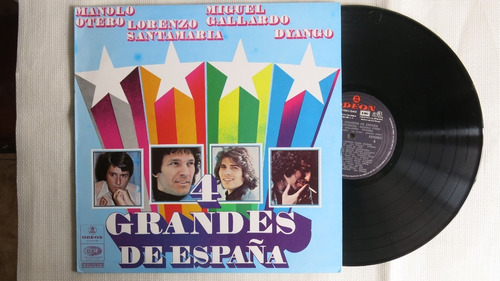 Vinyl Vinilo Lps Acetato 4 Grandes De España Dyango Miguel