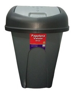 Papelera De Vaiven  60 Litros #e