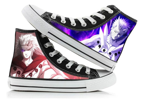 Naruto Kakashi. Uchiha Madara, Zapatos Estampados