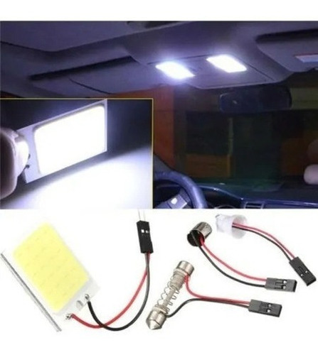 Luz Led 24  Chip Carro T10 12v Luz Panel Interior Carro