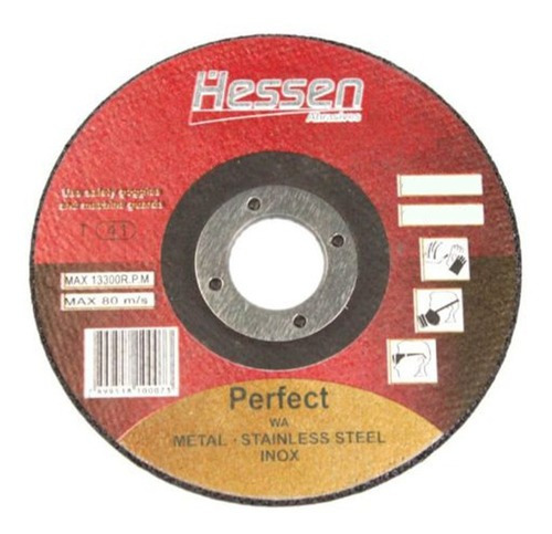 Disco De Corte Inox 7 Perfect 180 X 1,6 X 22,23 Hessen