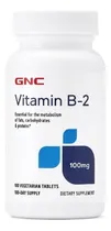 Comprar Vitamina B2 100 Mg Gnc 100 Tabletas Vegetarianas Sabor Sin Sabor
