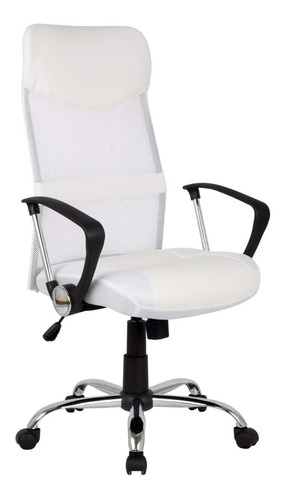 Silla  Presidencial Blanca Ejecutiva Gerencial Oficina 