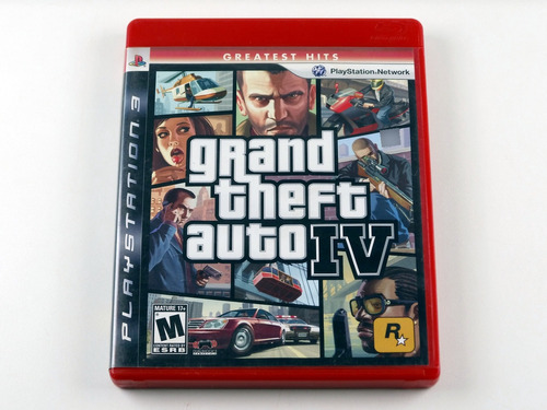 Grand Theft Auto 4 Original Playstation 3 Midia Fisica