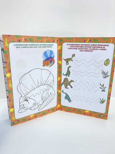 Diversão Na Escola - Dinossauros: Não Aplica, De On Line Editora. Possui, Vol. Na. Editorial On Line Editora, Capa Mole, Edição 1 Em Português, 2024