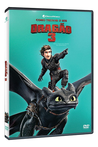 Dvd Como Treinar O Seu Dragão 3 (novo)