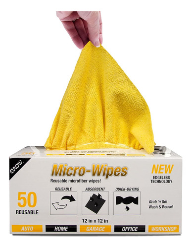 Eurow Toallitas Reutilizables De Microfibra Para Limpieza...