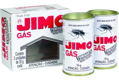 6 Un Jimo Gás Fumigante C/ 2un De 35g Cada