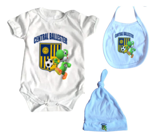 Ajuar Ropa Bebe X3 Prendas  Central Ballester