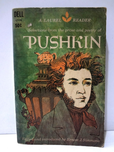 Rare Imperial Russian Poet Pushkin Book Prose Poem 1961 Usa