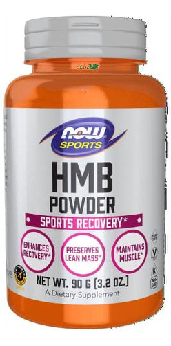 Hmb 90 Gramos En Polvo Now Sports Nutrition