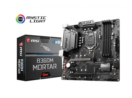 Motherboard Msi B360m Mortar Intel Socket 1151 8va Y 9na Gen