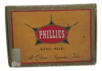 Comprar Antigua Caja Tabacalera Phillies King Size - Los Germanes