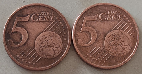 Moneda 5 Cent Euro (italia) 2002