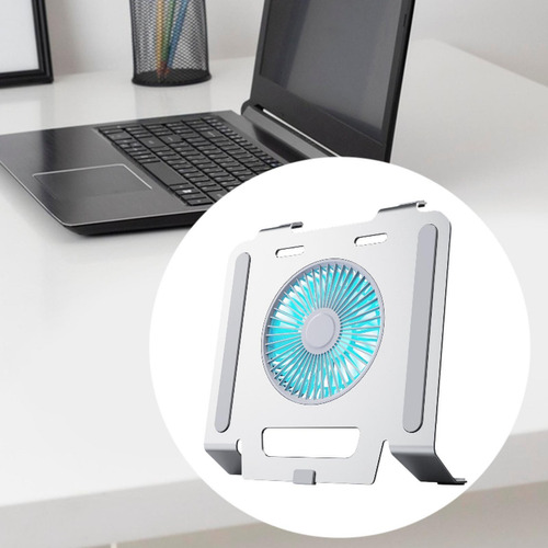 Soporte Para Computadora Portátil Con Ventilador De