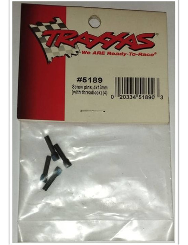 Traxxas 5189, Screw Pins 4x13mm (with Threadlock).