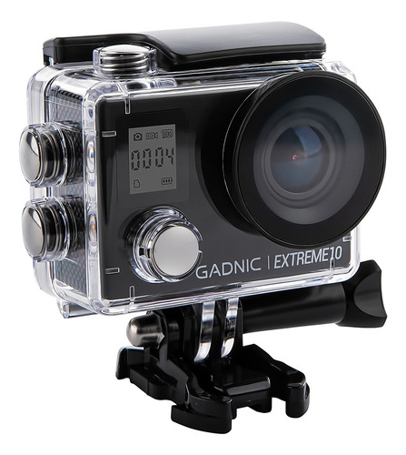 Imagen 2 de 9 de Cámara De Video Gadnic Extreme 10 4k Mcdep010 Ntsc/pal Gris