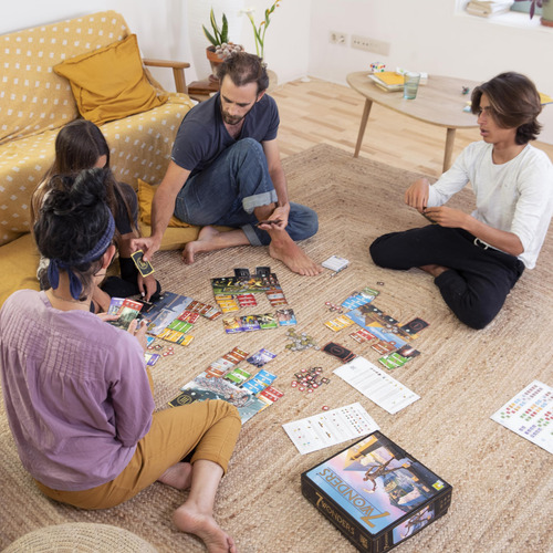 Juego De Mesa 7 Wonders Base Game (edición Nueva) Para